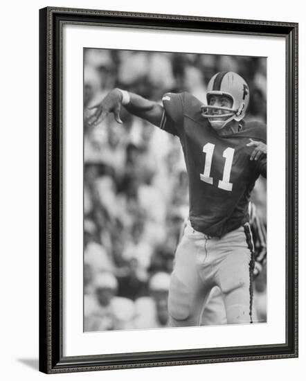 Univ. of Florida Quarterback Steve Spurrier, Top Professional Football Draft Pick-Bill Eppridge-Framed Premium Photographic Print