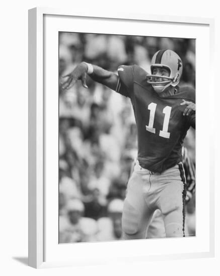 Univ. of Florida Quarterback Steve Spurrier, Top Professional Football Draft Pick-Bill Eppridge-Framed Premium Photographic Print