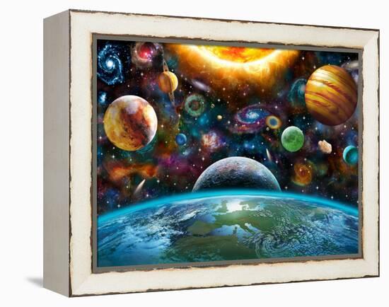 Universal Light-Adrian Chesterman-Framed Stretched Canvas