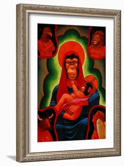 Universal Madonna-John Newcomb-Framed Giclee Print