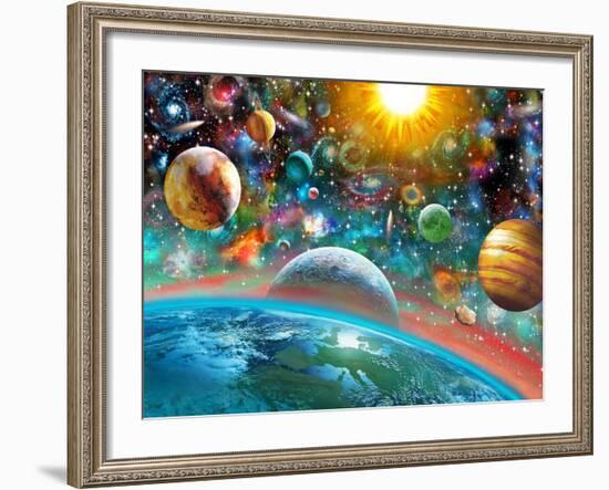 Universal Splendor-Adrian Chesterman-Framed Art Print