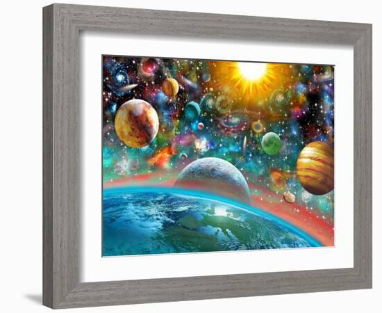 Universal Splendor-Adrian Chesterman-Framed Art Print