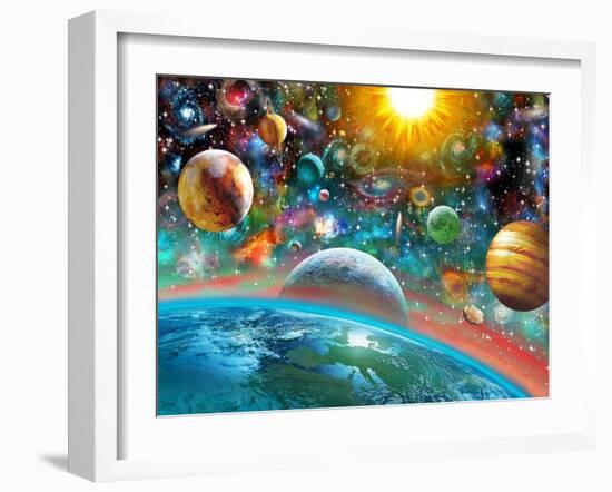 Universal Splendor-Adrian Chesterman-Framed Art Print