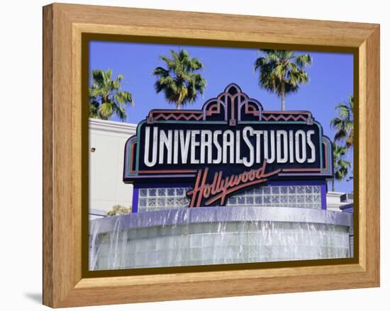 Universal Studios, Hollywood, Los Angeles, California, USA-Gavin Hellier-Framed Premier Image Canvas