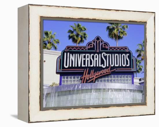 Universal Studios, Hollywood, Los Angeles, California, USA-Gavin Hellier-Framed Premier Image Canvas