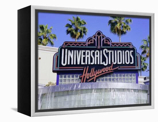 Universal Studios, Hollywood, Los Angeles, California, USA-Gavin Hellier-Framed Premier Image Canvas