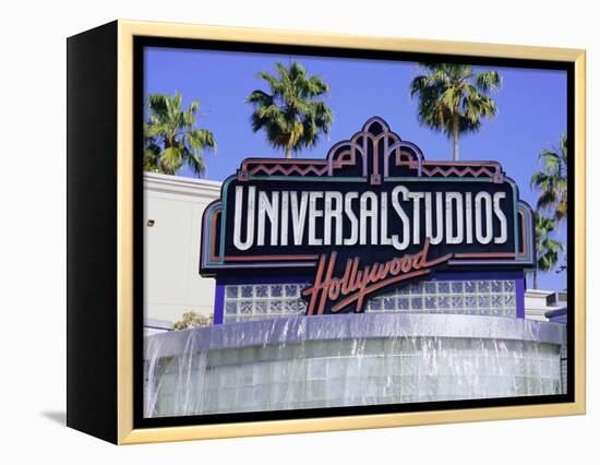 Universal Studios, Hollywood, Los Angeles, California, USA-Gavin Hellier-Framed Premier Image Canvas