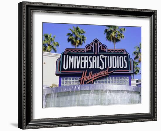 Universal Studios, Hollywood, Los Angeles, California, USA-Gavin Hellier-Framed Premium Photographic Print