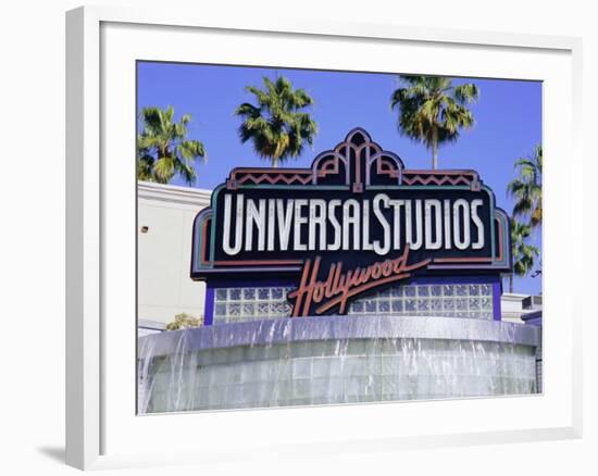 Universal Studios, Hollywood, Los Angeles, California, USA-Gavin Hellier-Framed Photographic Print