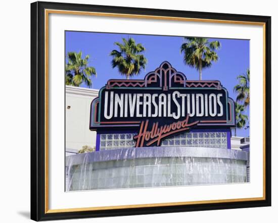 Universal Studios, Hollywood, Los Angeles, California, USA-Gavin Hellier-Framed Photographic Print