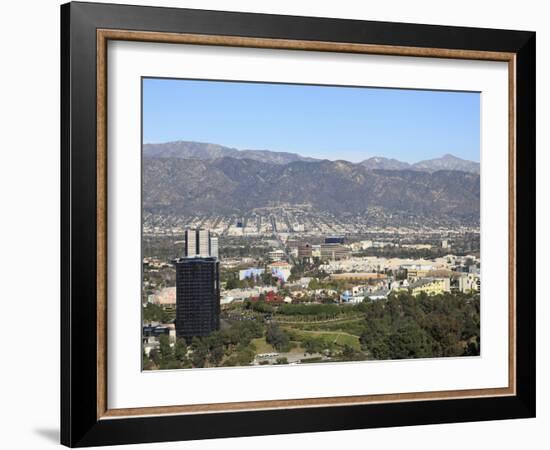 Universal Studios, San Fernando Valley, San Gabriel Mountains, Los Angeles, California, USA-Wendy Connett-Framed Photographic Print