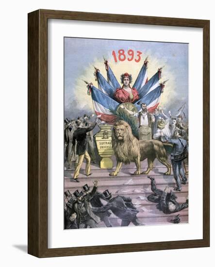 Universal Suffrage, 1893-Henri Meyer-Framed Giclee Print