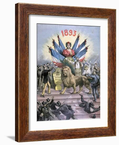 Universal Suffrage, 1893-Henri Meyer-Framed Giclee Print