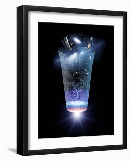 Universe Time Line, Artwork-Detlev Van Ravenswaay-Framed Photographic Print