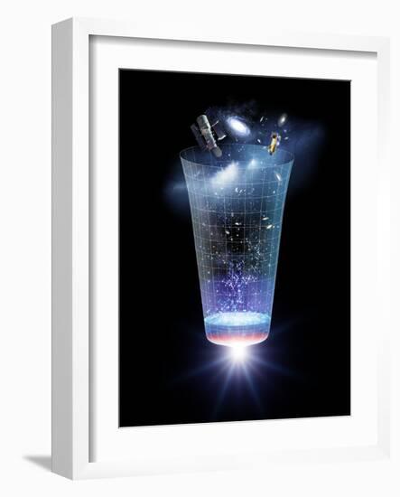 Universe Time Line, Artwork-Detlev Van Ravenswaay-Framed Photographic Print