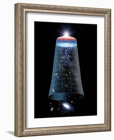 Universe Timeline, Artwork-Detlev Van Ravenswaay-Framed Photographic Print