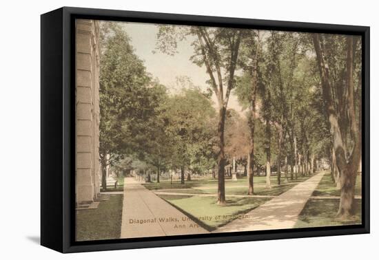 University, Ann Arbor, Michigan-null-Framed Stretched Canvas