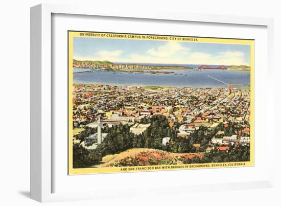 University, Berkeley, California-null-Framed Art Print