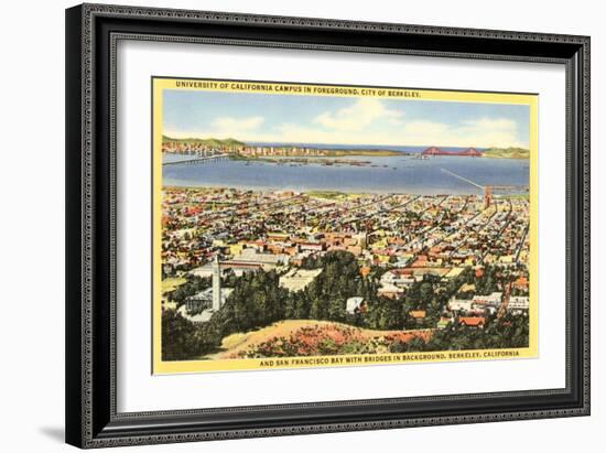 University, Berkeley, California-null-Framed Art Print