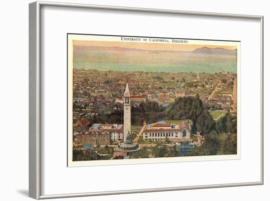 University, Berkeley, California-null-Framed Art Print