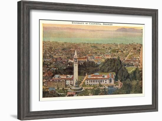 University, Berkeley, California-null-Framed Art Print