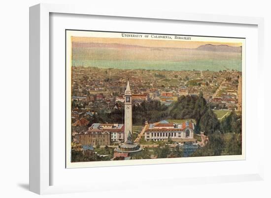 University, Berkeley, California-null-Framed Art Print