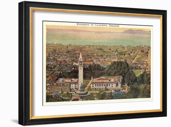 University, Berkeley, California-null-Framed Art Print