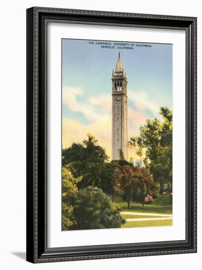 University Campanile, Berkeley, California-null-Framed Art Print