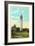 University Campanile, Berkeley, California-null-Framed Art Print