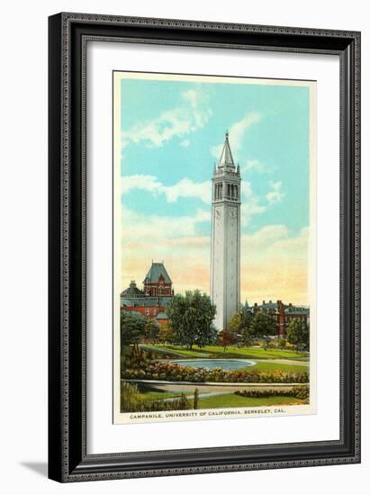 University Campanile, Berkeley, California-null-Framed Art Print