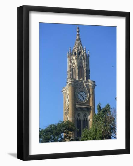 University Clock Tower, Mumbai, India-Ken Gillham-Framed Photographic Print