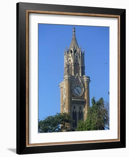 University Clock Tower, Mumbai, India-Ken Gillham-Framed Photographic Print