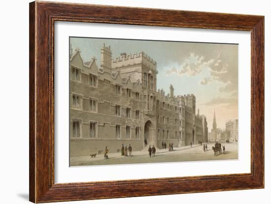 University College - Oxford-English School-Framed Giclee Print