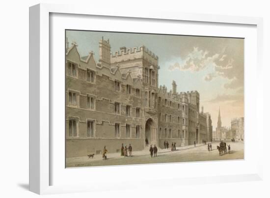 University College - Oxford-English School-Framed Giclee Print