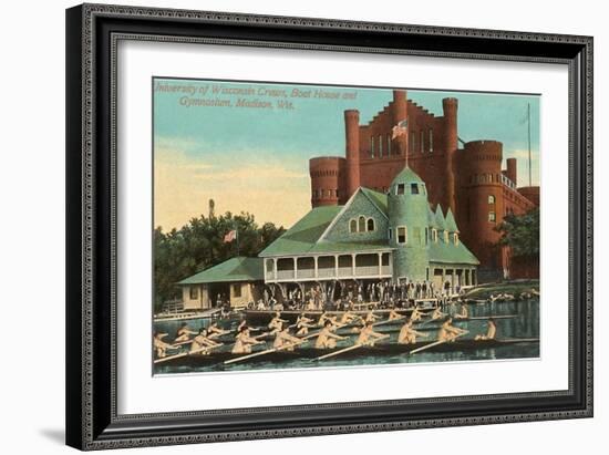 University Crews, Madison, Wisconsin-null-Framed Art Print