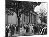 University Graduates Outside Sheffield City Hall, South Yorkshire, 1967-Michael Walters-Mounted Photographic Print