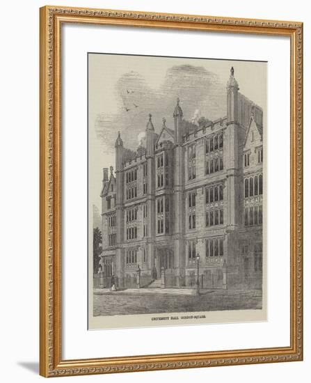 University Hall, Gordon-Square-null-Framed Giclee Print