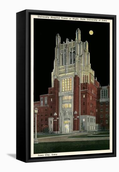 University Hospital Tower, Iowa City-null-Framed Stretched Canvas