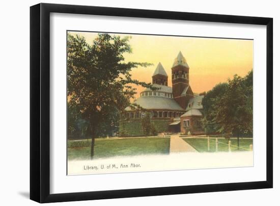 University Library, Ann Arbor, Michigan-null-Framed Art Print