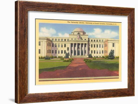 University Library, Columbia-null-Framed Art Print