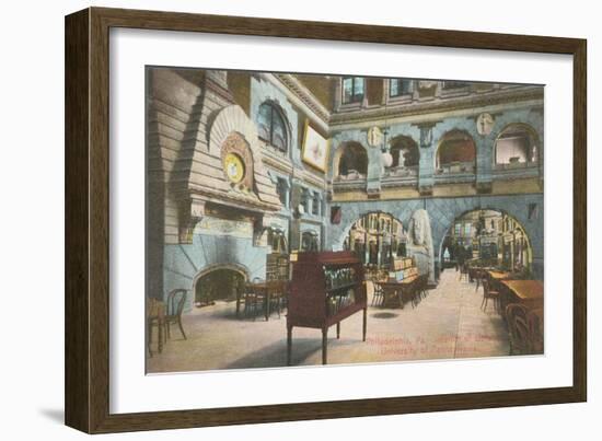 University Library, Philadelphia, Pennsylvania-null-Framed Premium Giclee Print