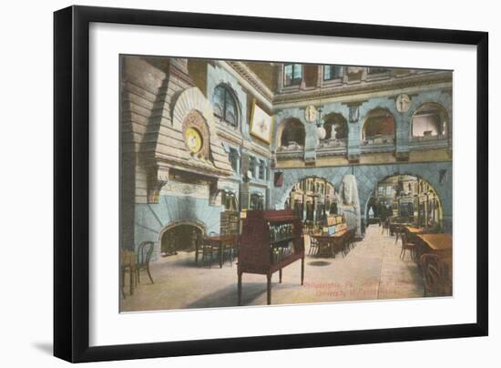 University Library, Philadelphia, Pennsylvania-null-Framed Premium Giclee Print