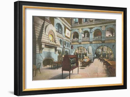 University Library, Philadelphia, Pennsylvania-null-Framed Art Print