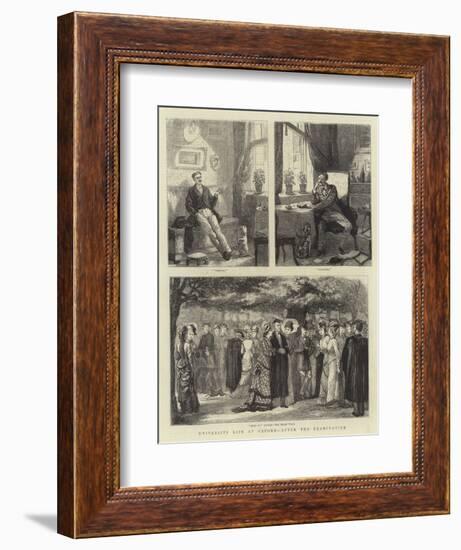 University Life at Oxford, after the Examination-null-Framed Giclee Print