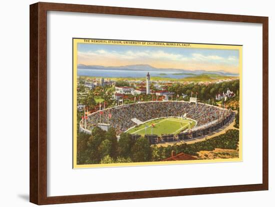 University of California Stadium, Berkeley-null-Framed Art Print