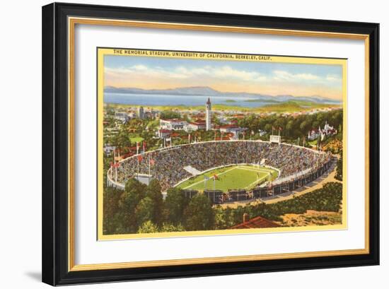 University of California Stadium, Berkeley-null-Framed Art Print