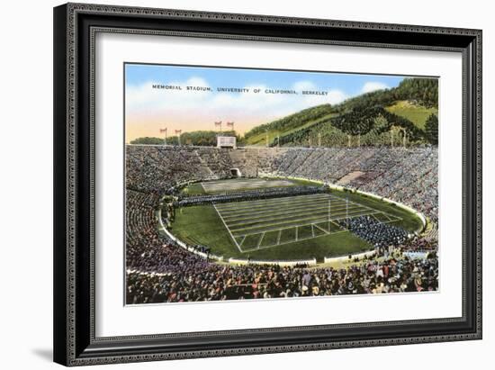 University of California Stadium, Berkeley-null-Framed Art Print