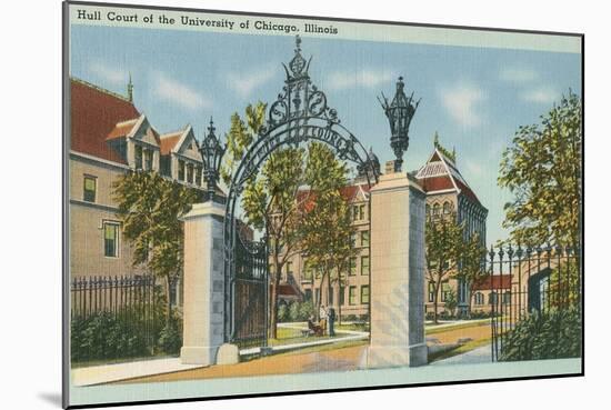 University of Chicago, Illinois-null-Mounted Art Print