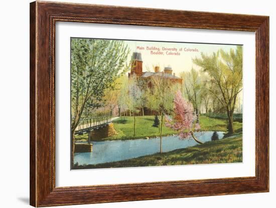 University of Colorado, Boulder-null-Framed Art Print