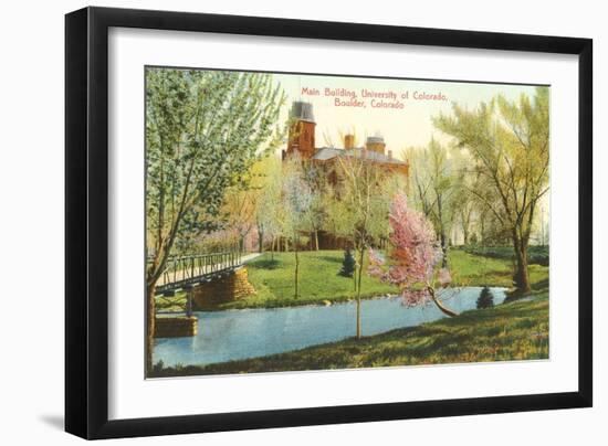 University of Colorado, Boulder-null-Framed Art Print